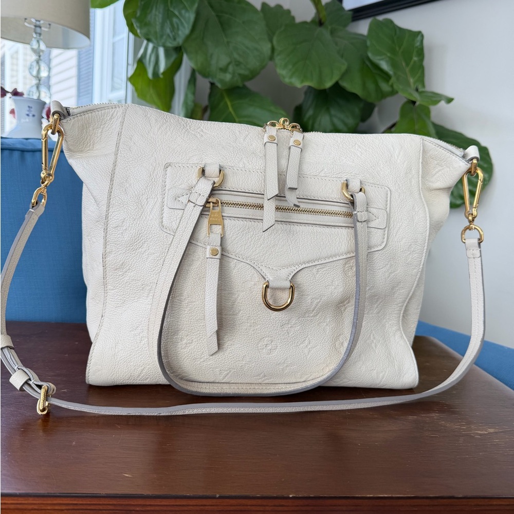 Louis Vuitton Empreinte Lumineuse PM (Ivory/Cream, Gold Hardware)
